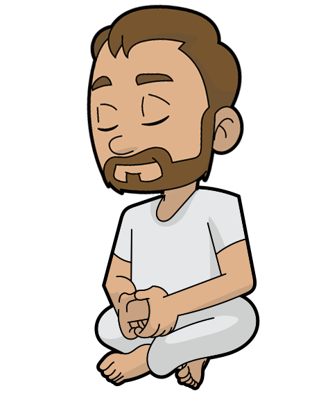 Man Meditating
